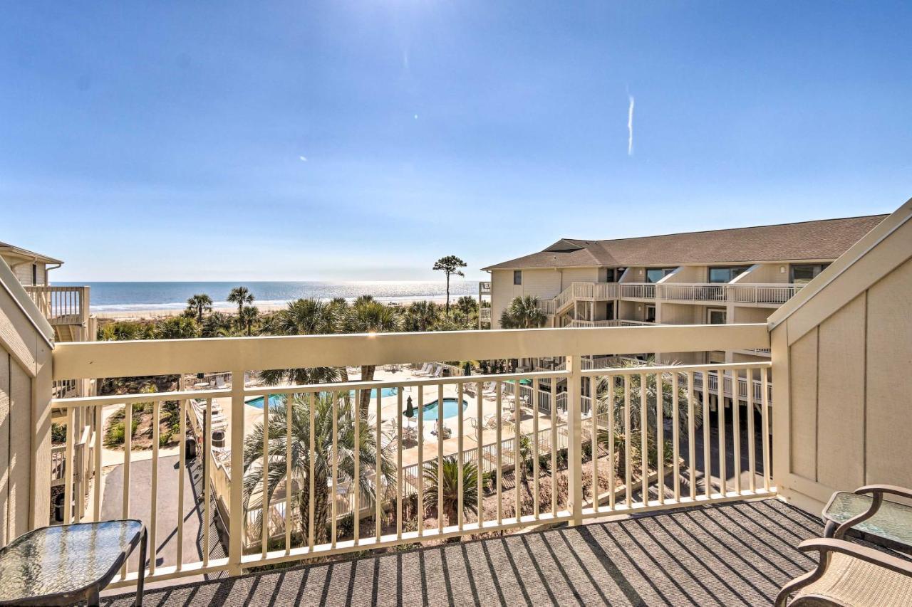 Beachfront Condo With Pool Access In Hilton Head! Hilton Head Island Ngoại thất bức ảnh