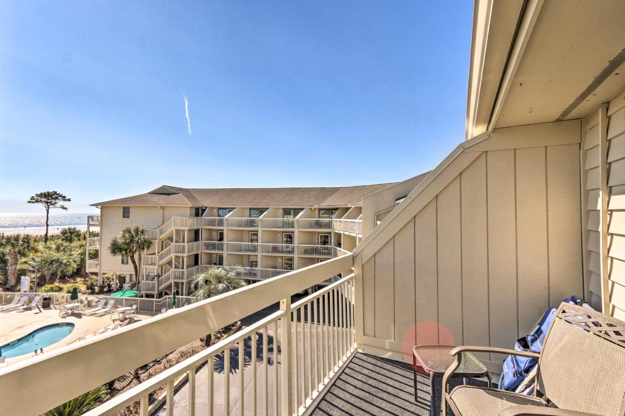 Beachfront Condo With Pool Access In Hilton Head! Hilton Head Island Ngoại thất bức ảnh