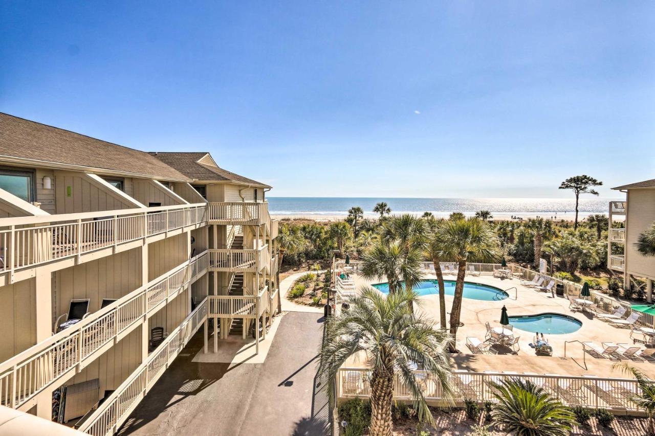 Beachfront Condo With Pool Access In Hilton Head! Hilton Head Island Ngoại thất bức ảnh