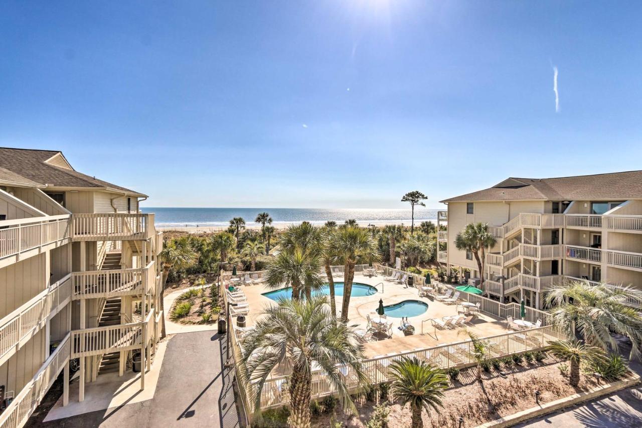 Beachfront Condo With Pool Access In Hilton Head! Hilton Head Island Ngoại thất bức ảnh